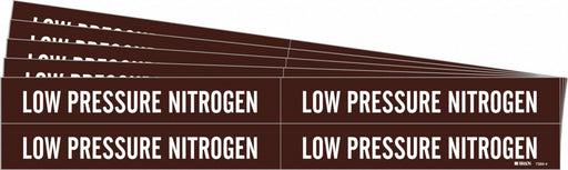 Pipe Marker Low Pressure Nitrogen PK5