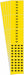 Pipe Marker Adhesive Black Gas PK5