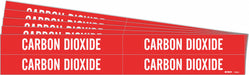 Pipe Marker White Carbon Dioxide PK5