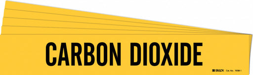 Pipe Marker Black Carbon Dioxide PK5