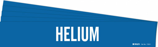 Pipe Marker Adhesive White Helium PK5