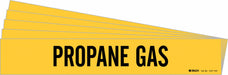 Pipe Marker Black Propane Gas PK5