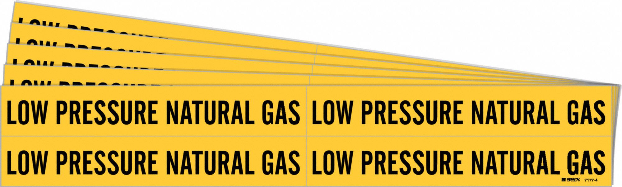 Pipe Marker Low Pressure Natural Gas PK5