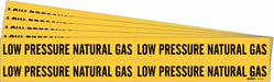 Pipe Marker Low Pressure Natural Gas PK5