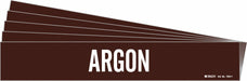 Pipe Marker Adhesive White Argon PK5