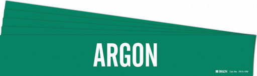 Pipe Marker Adhesive White Argon PK5
