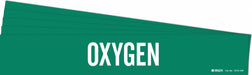 Pipe Marker Adhesive White Oxygen PK5