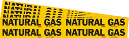 Pipe Marker Black Natural Gas PK5