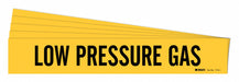 Pipe Marker Black Low Pressure Gas PK5