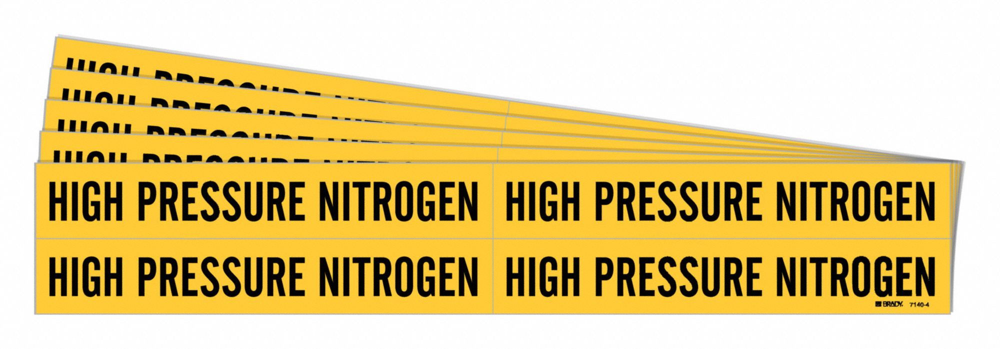 Pipe Marker High Pressure Nitrogen PK5