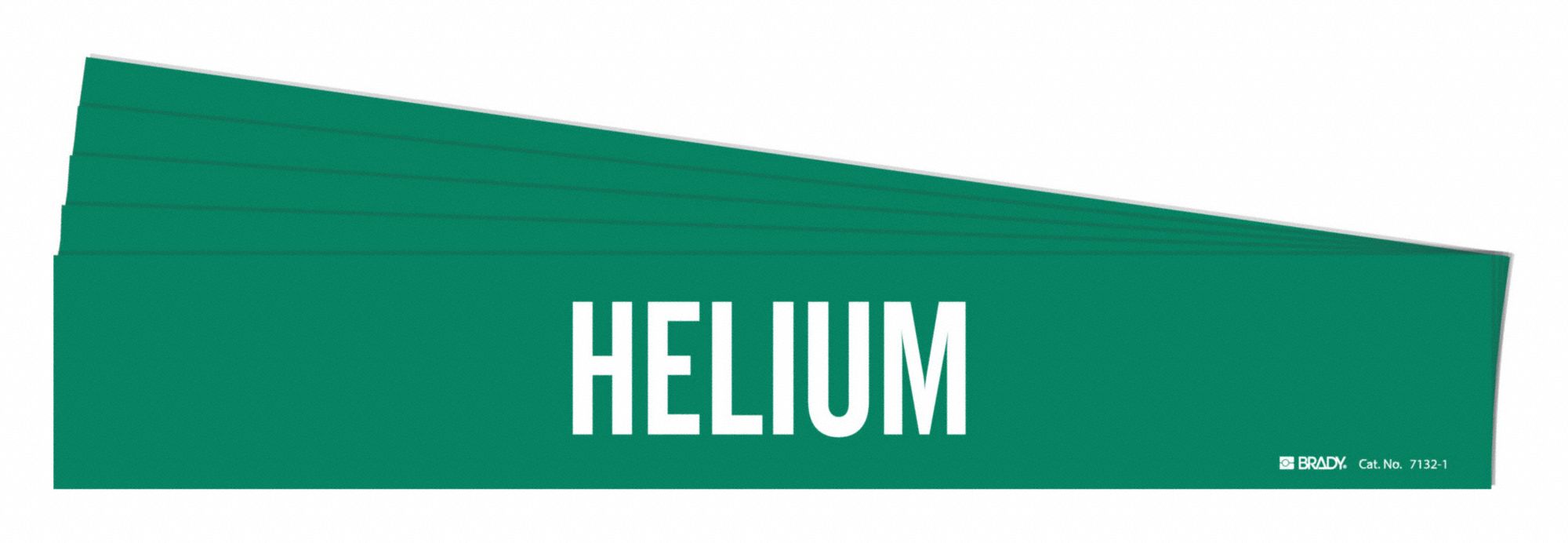 Pipe Marker Adhesive White Helium PK5