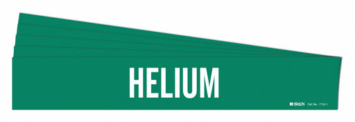 Pipe Marker Adhesive White Helium PK5