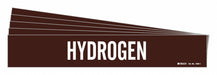 Pipe Marker Adhesive White Hydrogen PK5