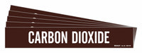 Pipe Marker White Carbon Dioxide PK5