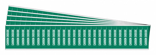 Pipe Marker White Carbon Dioxide PK5