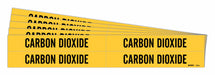 Pipe Marker Black Carbon Dioxide PK5