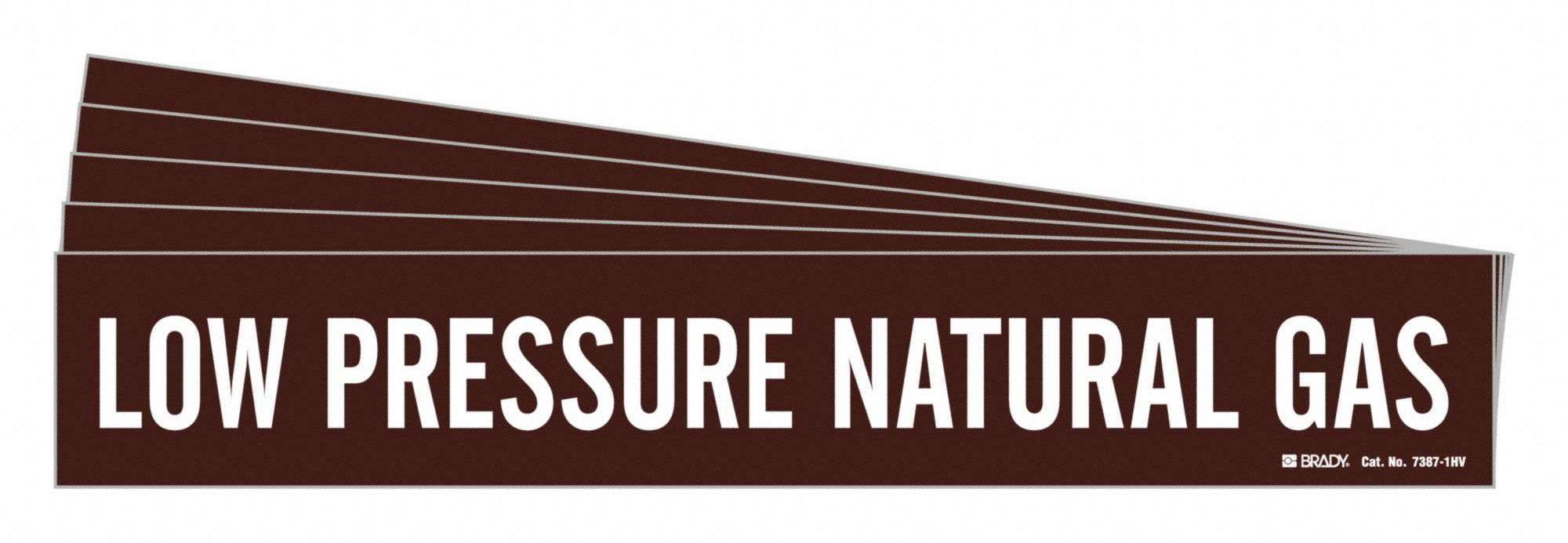 Pipe Marker Low Pressure Natural Gas PK5