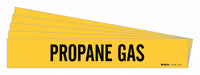 Pipe Marker Black Propane Gas PK5