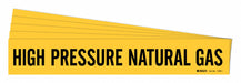 Pipe Marker Hi-Pressure Natural Gas PK5