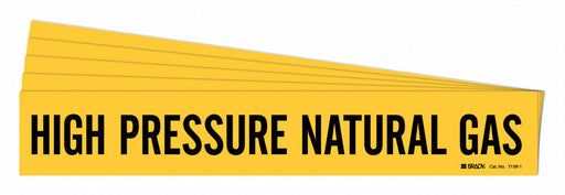 Pipe Marker Hi-Pressure Natural Gas PK5