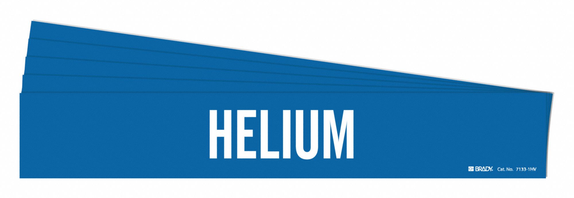 Pipe Marker Adhesive White Helium PK5