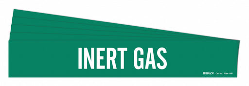 Pipe Marker Adhesive White Inert Gas PK5