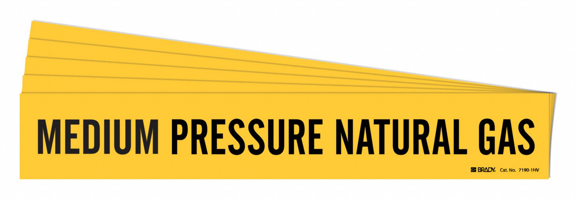 Pipe Marker Mid-Pressure Natural Gas PK5