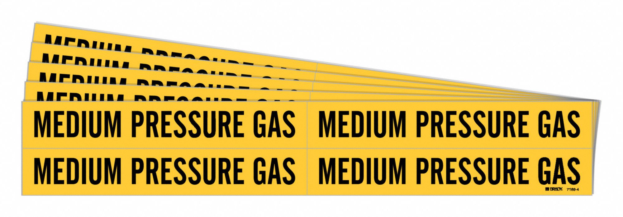 Pipe Marker Medium Pressure Gas PK5