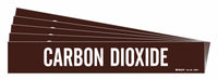 Pipe Marker White Carbon Dioxide PK5