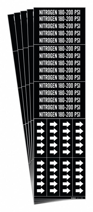 Pipe Marker Nitrogen 180-200 PSI PK5