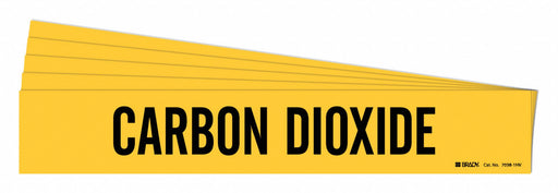 Pipe Marker Black Carbon Dioxide PK5