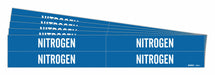 Pipe Marker Adhesive White Nitrogen PK5