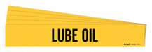 Pipe Marker Adhesive Black Lube Oil PK5