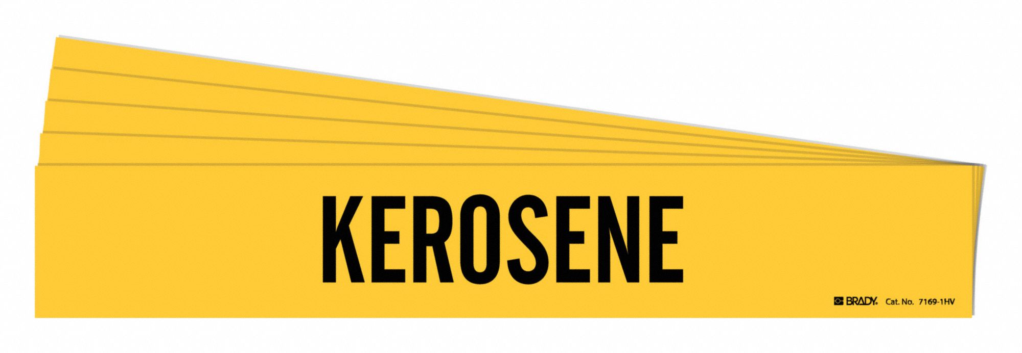 Pipe Marker Adhesive Black Kerosene PK5