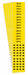 Pipe Marker Adhesive Black Lube Oil PK5