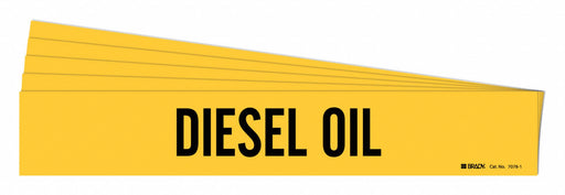 Pipe Marker Black Diesel Oil PK5