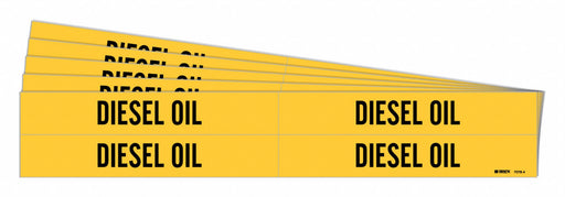 Pipe Marker Black Diesel Oil PK5