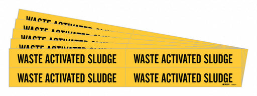 Pipe Marker Waste Activated Sludge PK5
