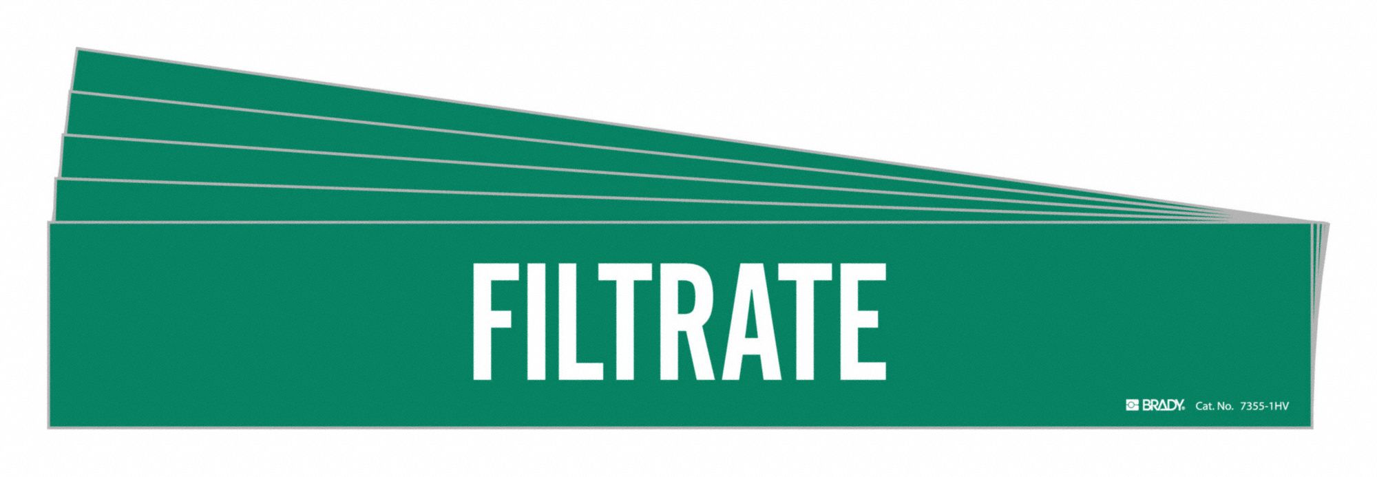 Pipe Marker Adhesive White Filtrate PK5