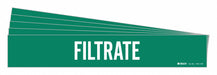 Pipe Marker Adhesive White Filtrate PK5