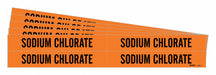Pipe Marker Black Sodium Chlorate PK5