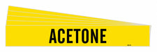 Pipe Marker Adhesive Black Acetone PK5