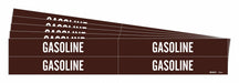 Pipe Marker Adhesive White Gasoline PK5