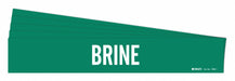 Pipe Marker Adhesive White Brine PK5