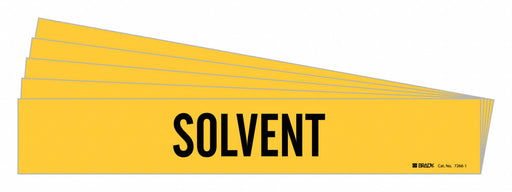 Pipe Marker Adhesive Black Solvent PK5