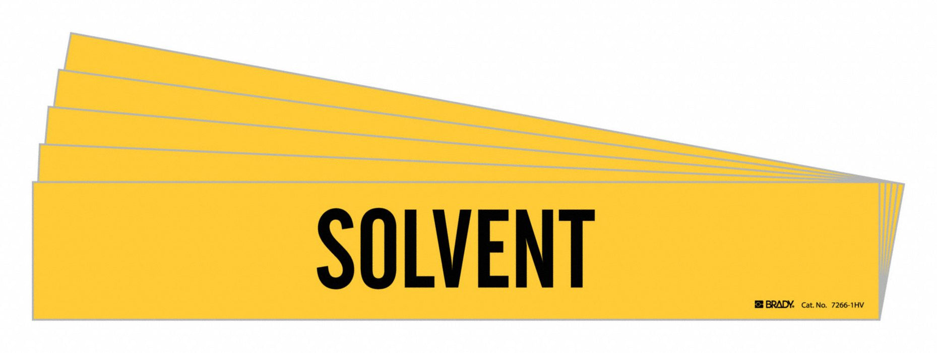 Pipe Marker Adhesive Black Solvent PK5