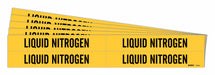Pipe Marker Black Liquid Nitrogen PK5