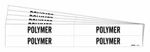 Pipe Marker Adhesive Black Polymer PK5