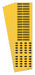 Pipe Marker Black Sodium Hydroxide PK5