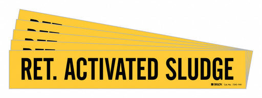 Pipe Marker Return Activated Sludge PK5
